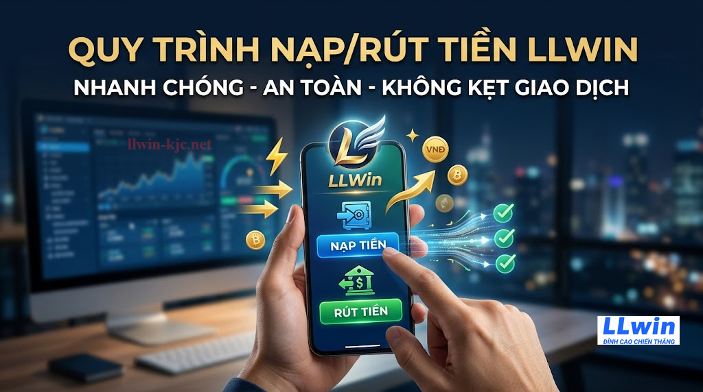 Quy Trình Nạp Rút Tiền LLWin Nhanh Chóng, Không Bị Kẹt Giao Dịch