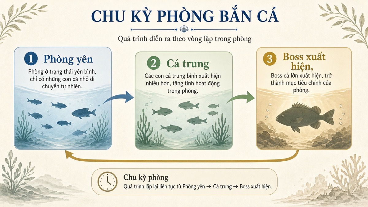 Boss Bắn Cá: Chu Kỳ Phòng Và Cách Nhận Biết