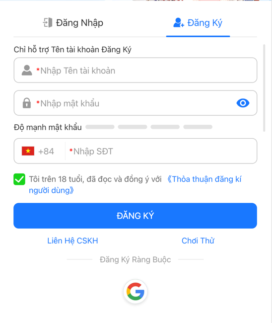 Hướng Dẫn LLwin Đăng Ký