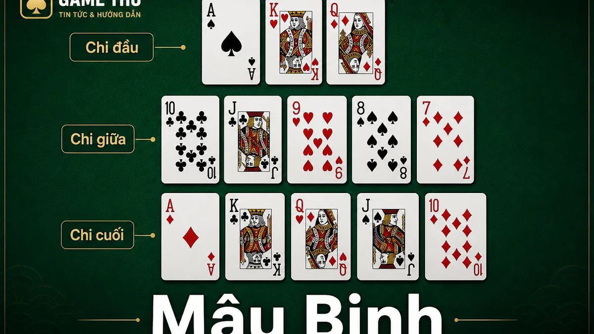 Mậu Binh – Luật Xếp Chi Cơ Bản