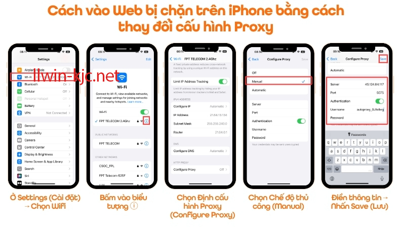 llwin hướng dẫn vào website bị chặn