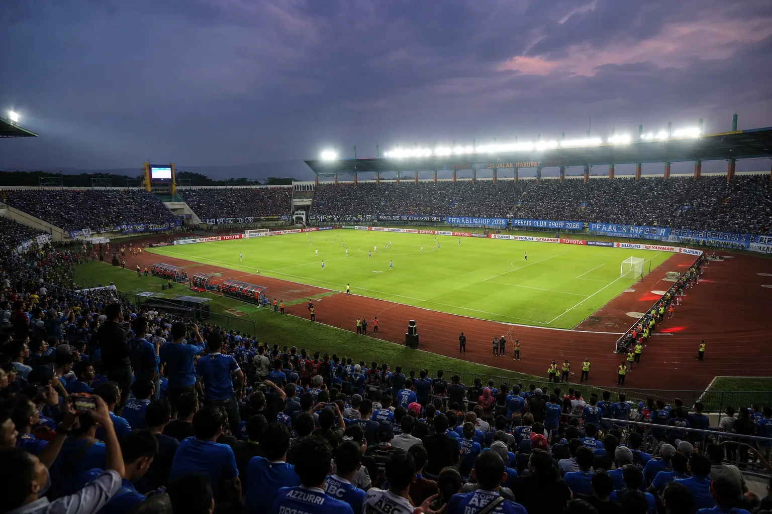 Sân Si Jalak Harupat Bandung Indonesia — địa điểm trận Việt Nam vs Thái Lan 29/9 FIFA ASEAN Cup 2026